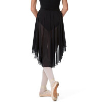 LULLI Lucrezia Ballett-Rock  hinten lang Schwarz M/L