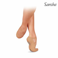 Sansha Pro 1C Ballettschuh Leinen geteilte Sohle Nude 15 = EU 45 M