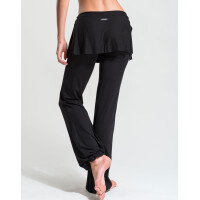 Tanzhose mit Rock Zest schwarz XS
