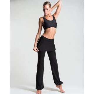 Tanzhose mit Rock Zest schwarz L