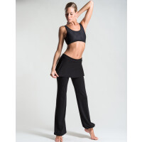 Tanzhose mit Rock Zest schwarz L