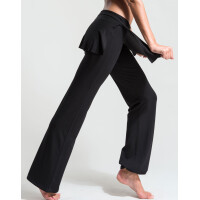 Tanzhose mit Rock Zest schwarz XL