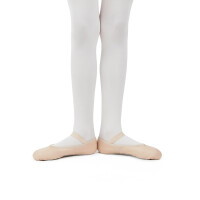 Capezio Daisy Ballettschläppchen Leder ganze Sohle Rosa W 1,5=33