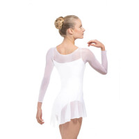 Ballet Rosa Francesca Ballett-Trikot mit Rock weiß 42