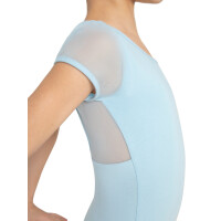 Kindertrikot mit Puffärmeln Hellblau I 6 Jahre