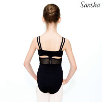 Sansha ETHILA Kinder Ballett-Trikot Schwarz E = 10