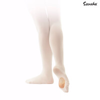 Sansha Damen Strumpfhose mit Fersenloch Light Pink ONE SIZE