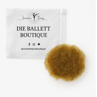 Haarnetze  fein (3 Stück) caramel