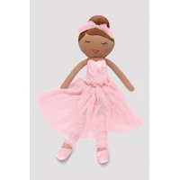 Ballerina Puppe Chloe (Rosa & braunes Haar)