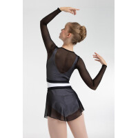 Anabella Ballett-Rock Schwarz XXL