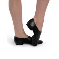 Capezio"Nova"  Jazz Schuh Leder geteilte Sohle Schwarz W 10,5 = 42,5