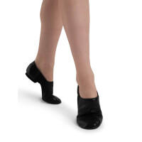Capezio"Nova"  Jazz Schuh Leder geteilte Sohle Schwarz W 12 = 44