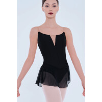 Volante Ballett-Kleid Schwarz L