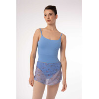 Ballettrock Floral Pastell / Blau  S