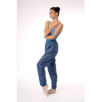 Sauna‑Warm‑Up Hose Meerblau / Azul M