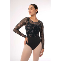 Mesh-Top FIORE Schwarz S