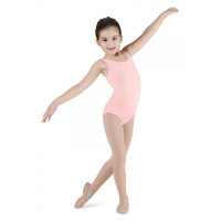 Kindertrikot breite Träger Schwarz 2-4