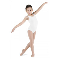Kindertrikot breite Träger Rosa 2-4