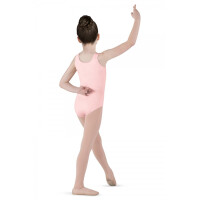 Kindertrikot breite Träger Rosa 2-4