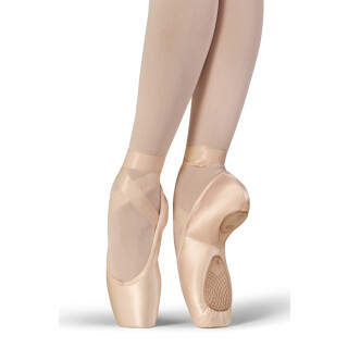 Elegance Spitzenschuh –  Bloch - Pink  Satin  - Größe 7 XXX