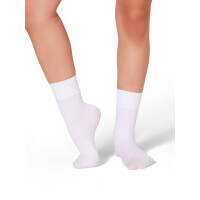 Silky Sock Ballettstrümpfe  - Weiß - Größe Child S