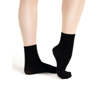 Capezio gerippte Tanzsocken Weiß Kinder (4-7 Jahre)