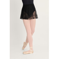 Griselda Spitzenröckchen – Schwarz – XS