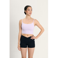 Genevieve V‑Cut Shorts Schwarz M