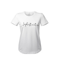 Sophis-T Funktionsshirt Weiß Sophisticated (Glitzer) L
