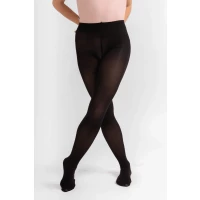 Strumpfhosen mit Fersenloch Schwarz M
