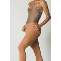 Strumpfhosen mit Fersenloch Bronze XL
