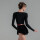 Ballet Rosa Crop Top Mio – Ballett Oberteil in Wickeloptik