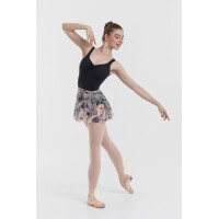 Ballett Wickelrock Carrie – Lachsrosa / Marine XXL