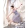 DellaLo Milano Ballett Trikot Calliope CL – Neckholder Tanztrikot mit Stickerei