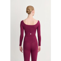 Intermezzo Langarm Crop-Top Giorgia mit integriertem Support
