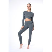Edesia High-Waist Leggings Grau L