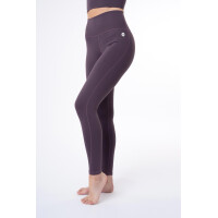 Edesia High-Waist Leggings Dunkellila M