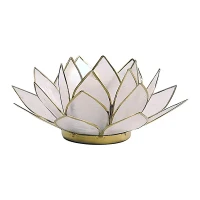 Lotus Teelichthalter