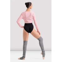 Bloch Victoria Tanzstulpen aus Strick Grau