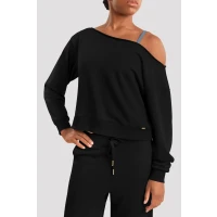 BLOCH Mirella Adagio Sweatshirt mit U-Boot-Ausschnitt